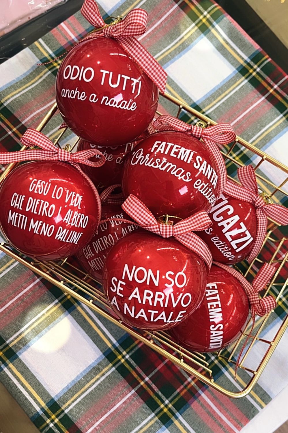 Palline Natale sincere