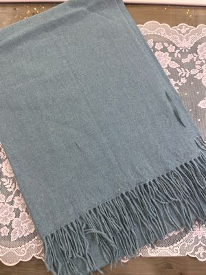 Sciarpa tinta unita carta da zucchero