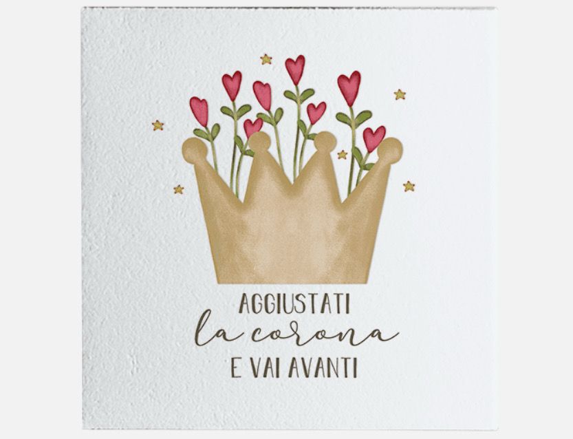 CALAMITA – AGGIUSTATI LA CORONA E VAI AVANTI