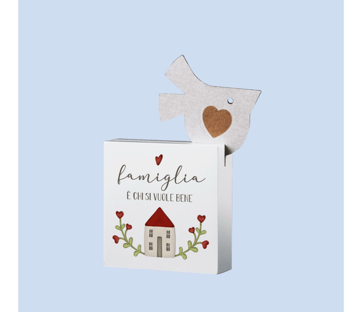 QUADRO PORTARICORDI – FAMIGLIA È CHI SI VUOLE BENE