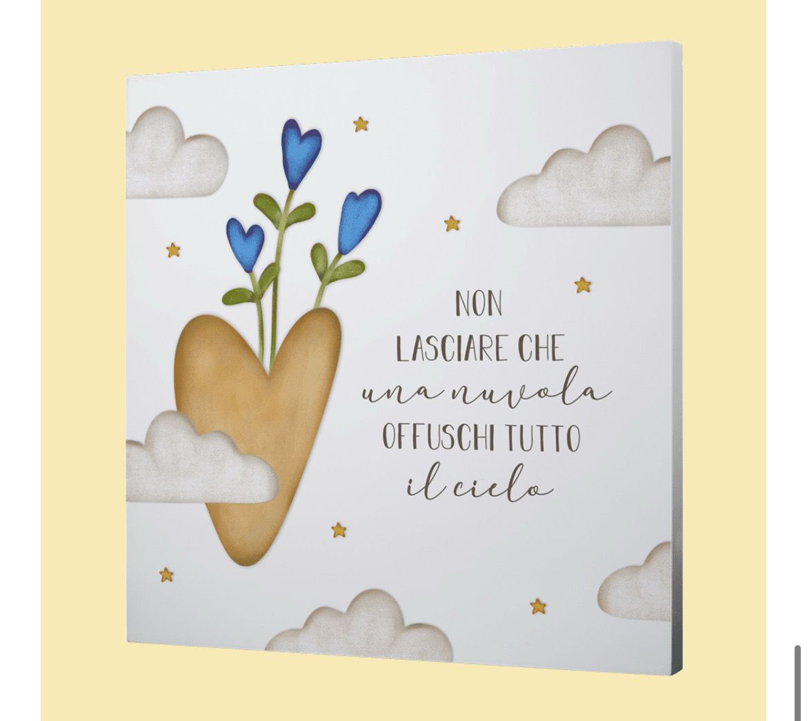 QUADRO MEDIO – non lasciare che una nuvola offuschi tutto il cielo