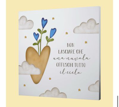 QUADRO MEDIO – non lasciare che una nuvola offuschi tutto il cielo