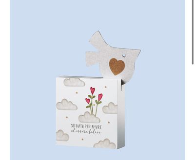 QUADRO PORTARICORDI – SEI NATA PER AMARE ED ESSERE FELICE