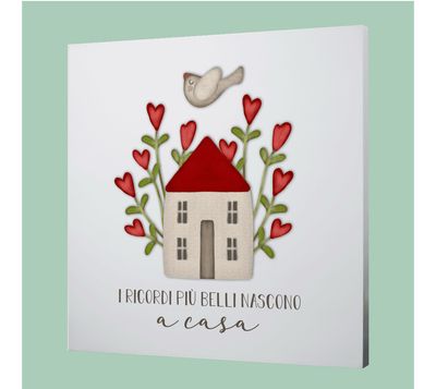 QUADRO GRANDE – I RICORDI PIÙ BELLI NASCONO A CASA