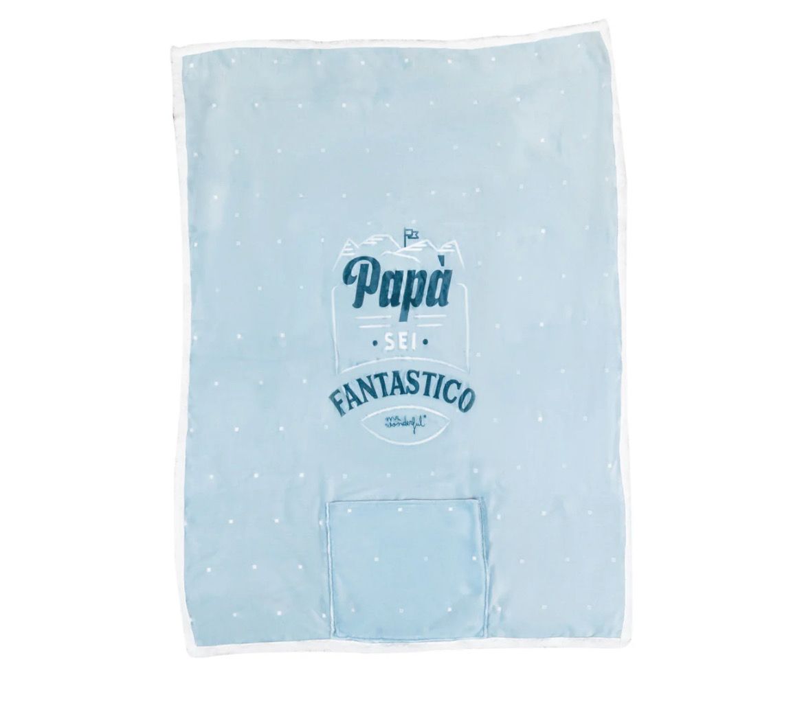 Coperta con inserto - Papà sei fantastico