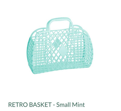 Borsa Sunjellies small mint menta