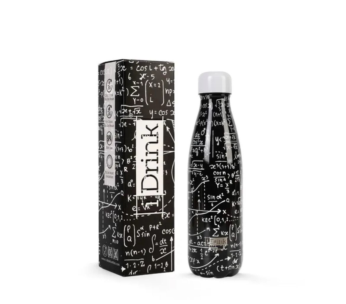 Bottiglia termica 500ml matematica