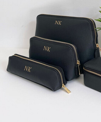 Beauty mis. M ecopelle personalizzato nero collezione Elite
