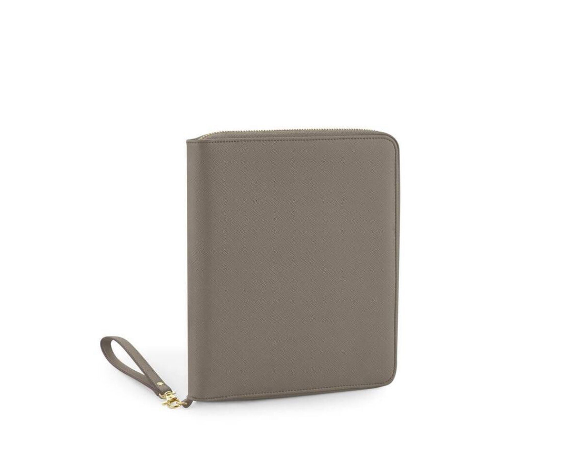 Organiser ecopelle personalizzato taupe collezione Elite