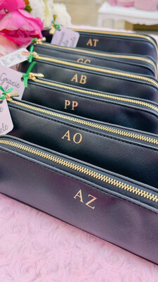 Astuccio ecopelle personalizzato nero collezione Elite