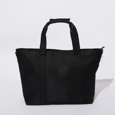 Borsa M manici e tracolla  Malibu nero