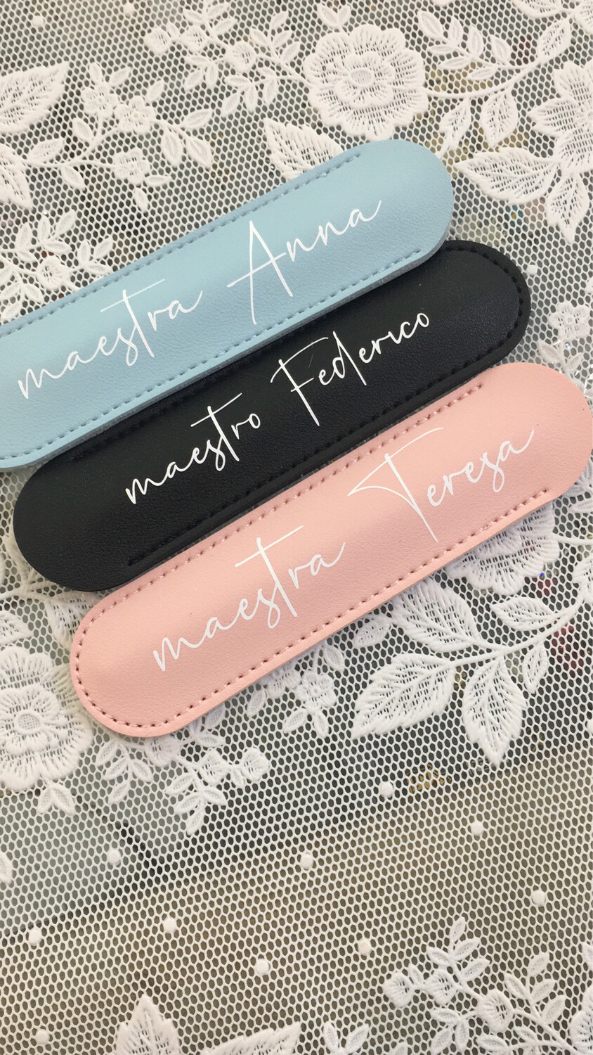 Custodia penna personalizzata con penna