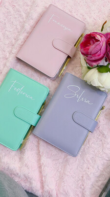 Planner ecopelle personalizzato Planner ecopelle personalizzato