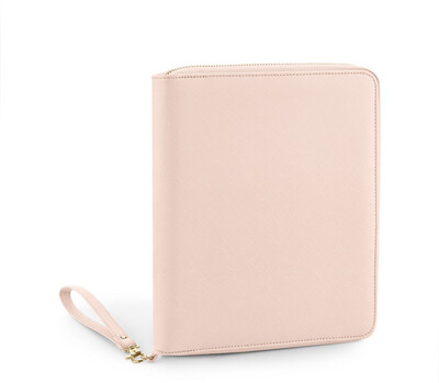 Organiser ecopelle personalizzato rosa collezione Elite