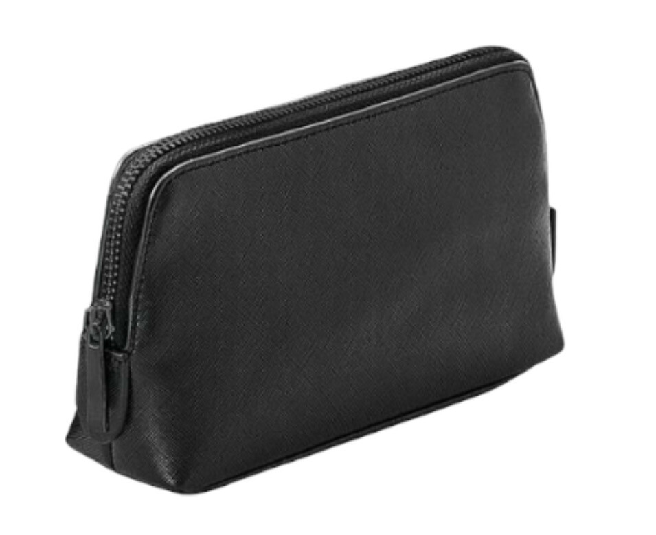 Beauty mis. M ecopelle personalizzato nero zip nero collezione Elite