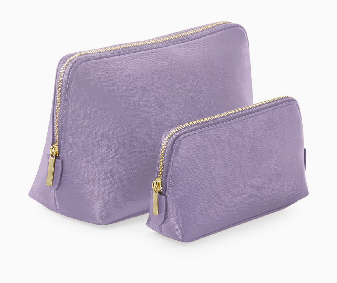 Beauty mis. M ecopelle personalizzato lilla collezione Elite