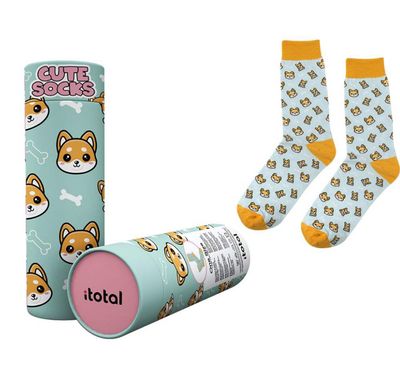 Calzini cane shiba in confezione regalo