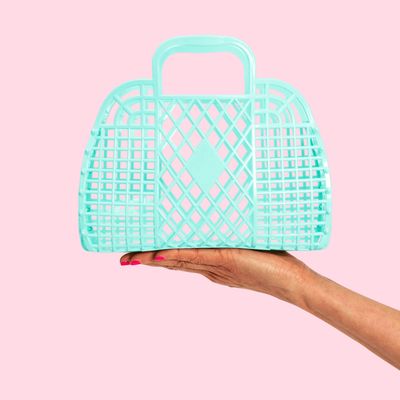 Borsa Sunjellies small turchese