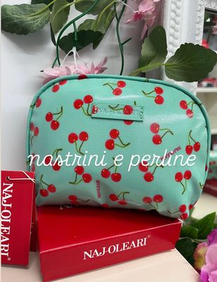 Beauty tondo cherry fondo verdeacqua Naj-oleari