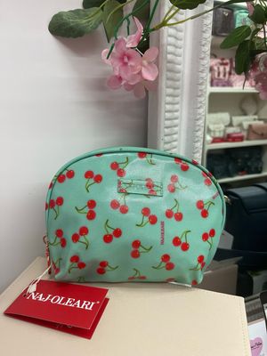 Beauty tondo cherry fondo verdeacqua Naj-oleari