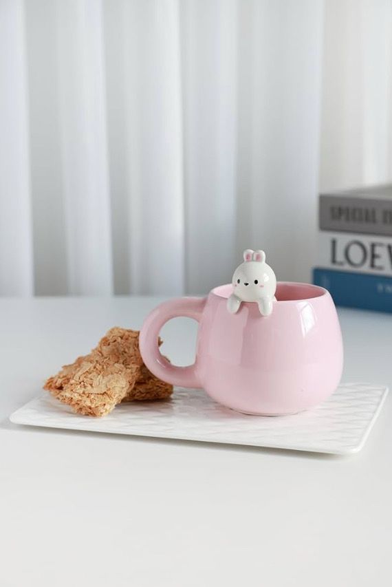 Tazza charm coniglio