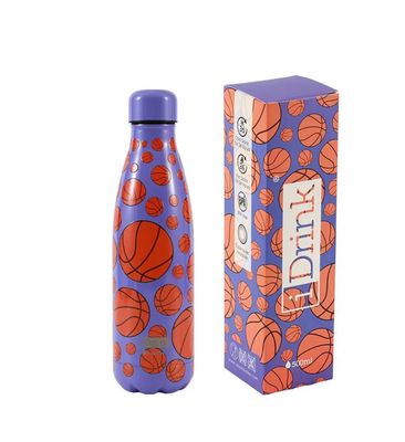 Bottiglia termica 500ml pallone da basket