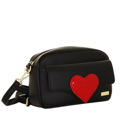 CAMERA BAG LOVE BAG NERO Camomilla Milano