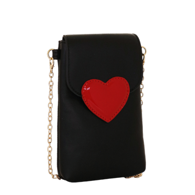 PORTACELLULARE LOVE BAG nero camomilla Milano