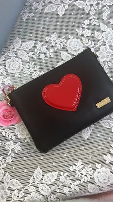 Tracollina piatta Camomilla Milano love Bag nera