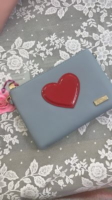 Tracollina piatta Camomilla Milano love Bag celeste