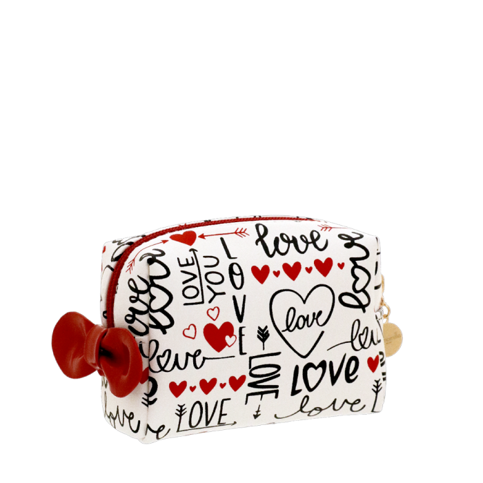 NECESSAIRE S LOVE BIANCO Camomilla Milano