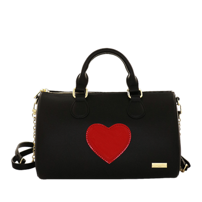 BAULETTO CON TRACOLLA LOVE BAG NERO Camomilla Milano
