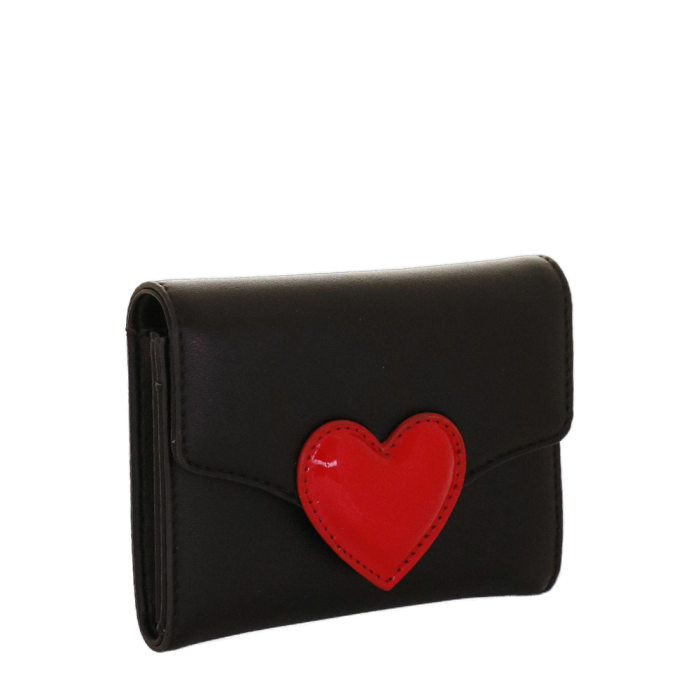 Portafoglio con PATTA S LOVE BAG NERO Camomilla Milano