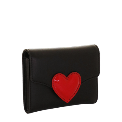 Portafoglio con PATTA S LOVE BAG NERO Camomilla Milano