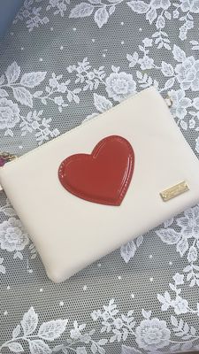 Tracollina piatta Camomilla Milano love Bag off white
