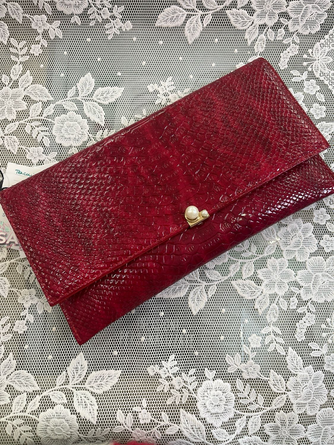 Tracollina vernice chiusura perla