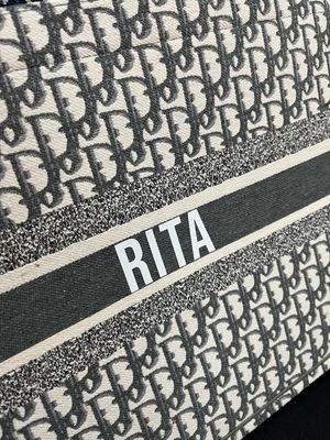 Borsa tote bag grigia