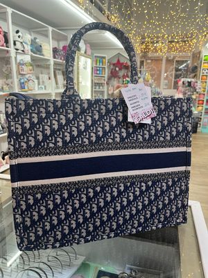 Borsa tote bag blu