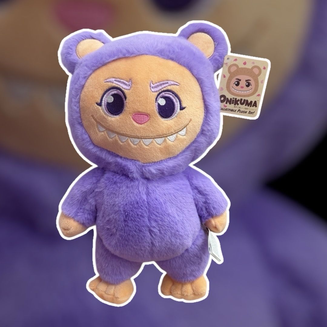 Peluche Onikuma Plum Lilla