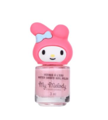 Smalto rosa chiaro a base d’acqua My Melody con tappo 3d
