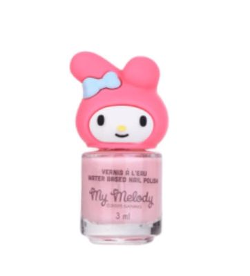 Smalto rosa chiaro a base d’acqua My Melody con tappo 3d