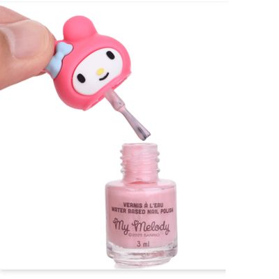 Smalto rosa chiaro a base d’acqua My Melody con tappo 3d