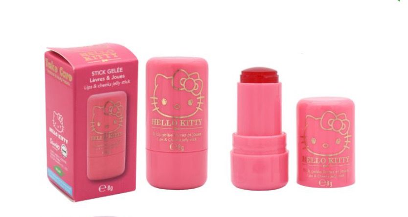 Stick lips and cheeks Hello Kitty rosso