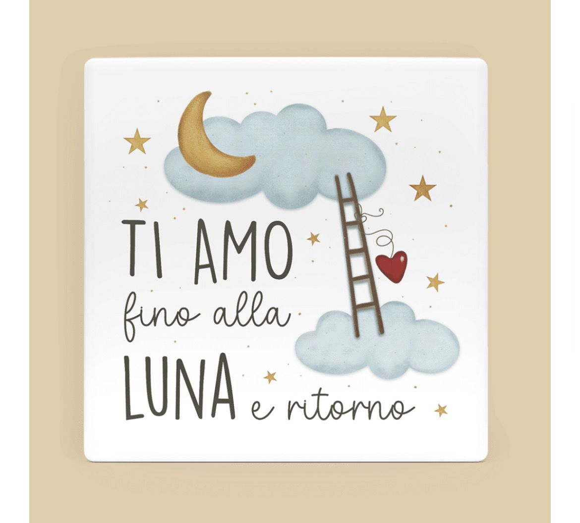 Calamita ti amo fino alla luna e ritorno