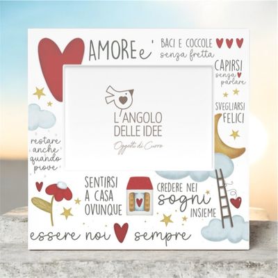 Cornice portafoto L’amore è