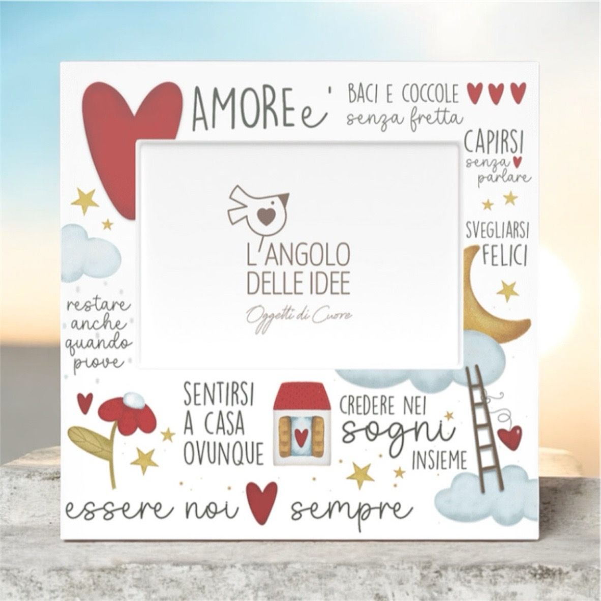 Cornice portafoto L’amore è