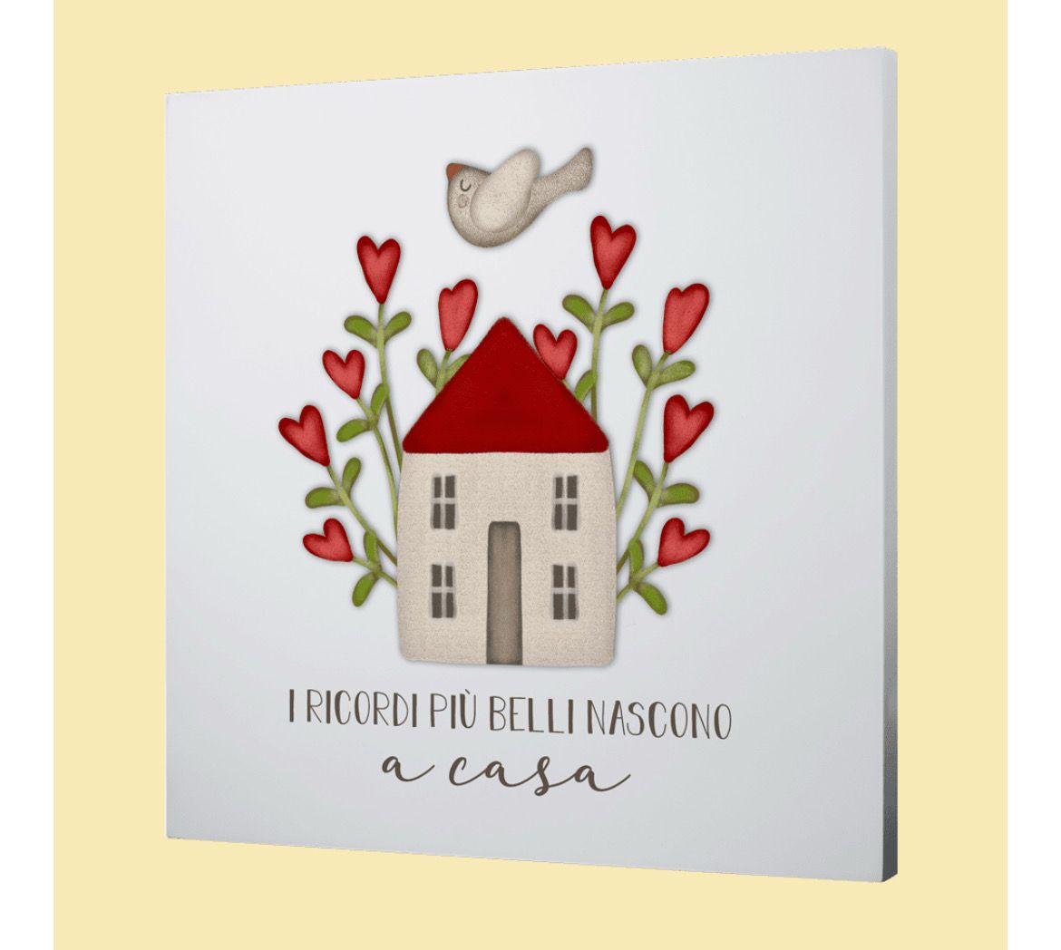 QUADRO MEDIO – i ricordi più belli nascono a casa