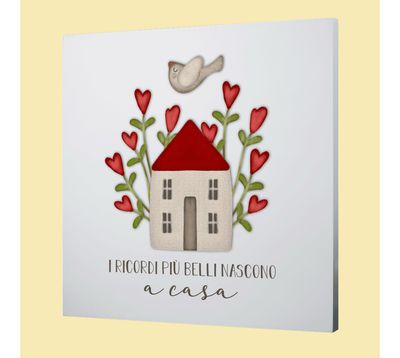 QUADRO MEDIO – i ricordi più belli nascono a casa