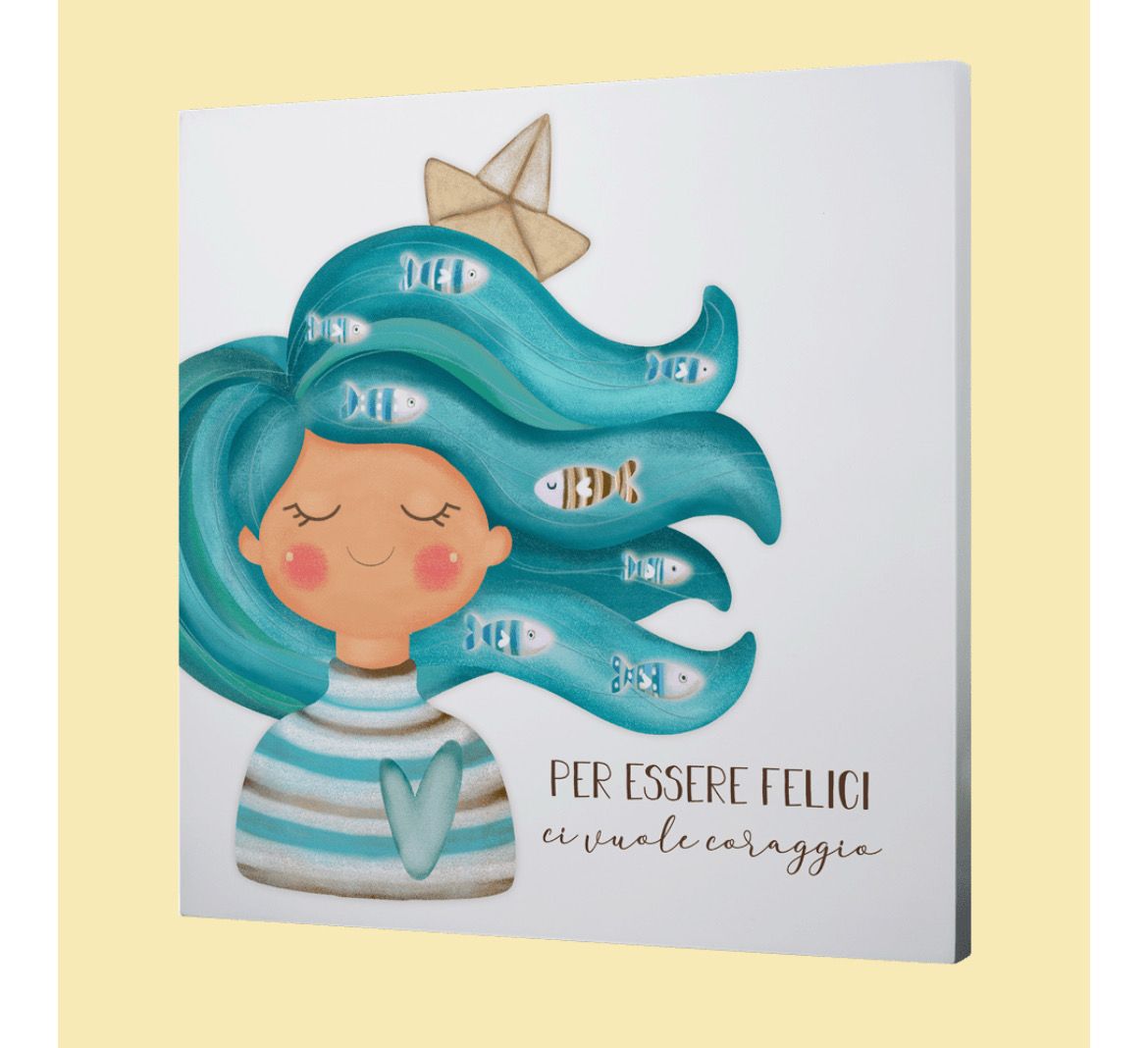 QUADRO MEDIO – per essere felici ci vuole coraggio