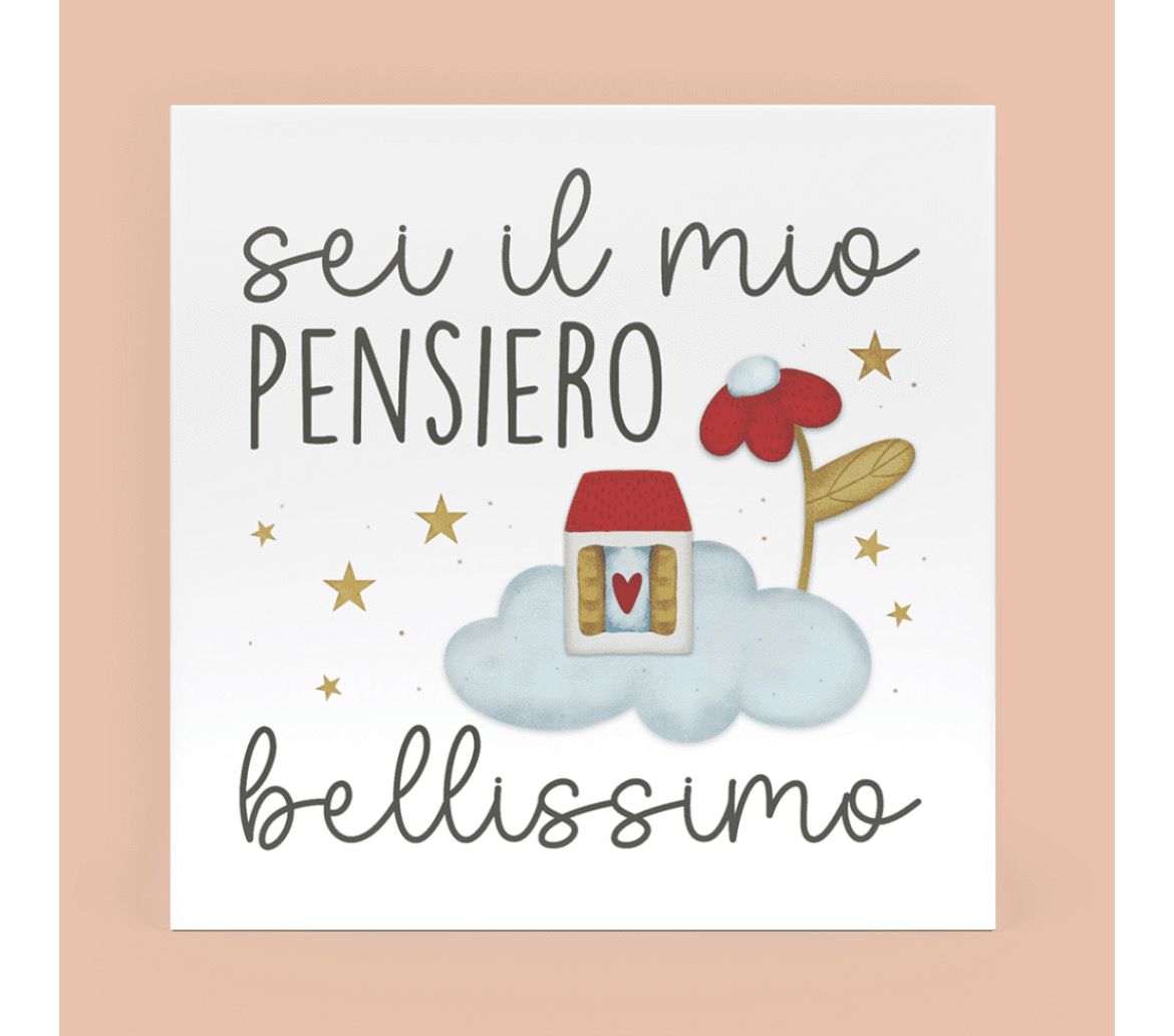 FORMELLA GRANDE sei il mio pensiero bellissimo